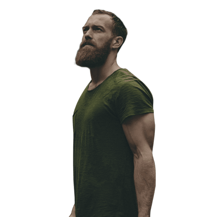 Military man seeking help with PTSD military man looking lost